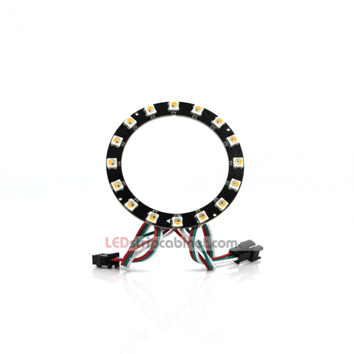 Neopixel Ring X Rgbw Led W Integrated Drivers Warm White K Lsc Xrgbw V Neopixel